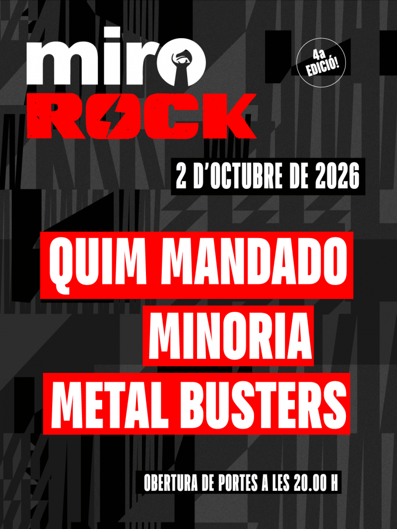 QUIM MANDADO + MINORIA + METAL BUSTERS