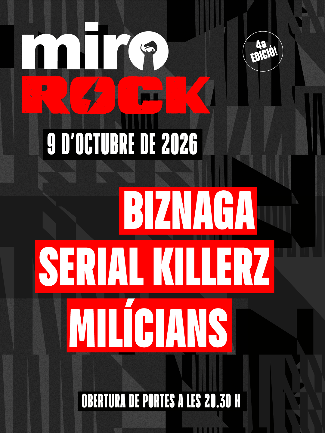BIZNAGA + SERIAL KILLERZ + MILÍCIANS